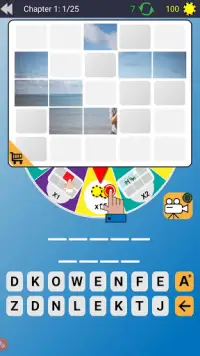 Hidden Photo - Free Picture to Word Game Screen Shot 10
