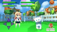 Lovely Kitty Cat Virtual Pet Screen Shot 2