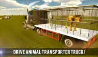 الحيوانات البرية النقل قطار 3D Screen Shot 5