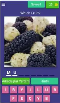 Quiz Fruits - Learn and Quiz Screen Shot 0