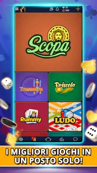 VIP Games: Scopa Gioco Online Screen Shot 0