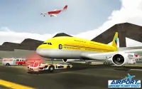 3D Airport Grond Vlucht Staf Screen Shot 16