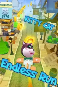 Kitty Cat Endless Run Screen Shot 0