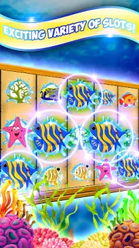 Big Golden Fish Slots Casino Screen Shot 1