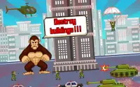 King Kong e arranha-céus ou Gorilla King Tower Screen Shot 15