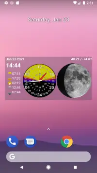 Sunrise Clock Widget Screen Shot 7