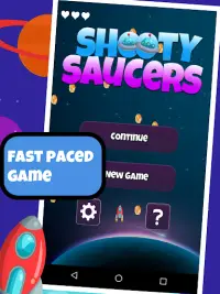 Shooty Saucers: Best Classic Centipede Arcade Game Screen Shot 0