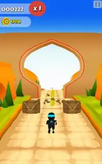 Temple ninja run 3D Screen Shot 0