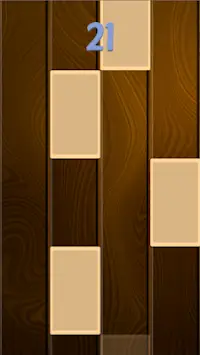 Lady Gaga - Bad Romance - Piano Wooden Tiles Screen Shot 2