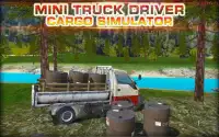 Mini un camion Chauffeur Cargaison Simulateur Screen Shot 7