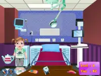 फ्लू चिकित्सक लड़कियों के खेल Screen Shot 7