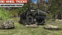 سائق شاحنة 3D: الطرق الوعرة Screen Shot 0