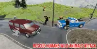 Wild Animal Attack Survival:  Sniper Shooter Screen Shot 0