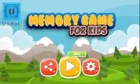 Memory Game For Kids Screen Shot 0