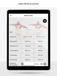 BMI 3D - Body Mass Index und Körperfett in 3D Screen Shot 10