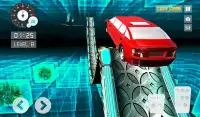 Luxrisk Limo: Impossible Sky Stunt Driving Tracks Screen Shot 3