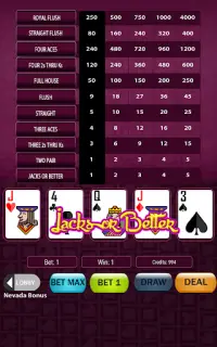 Super Deluxe Video Poker Screen Shot 17