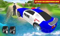 Van de weg af Politie Auto Simulator 3d Screen Shot 0