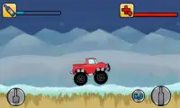 Santa Run - Monster Truck  Racing Screen Shot 0