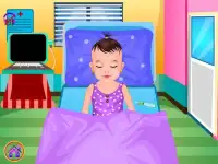 Gadis perawatan perut game Screen Shot 3