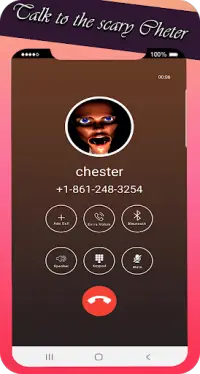 creepy doll video call and chat simulator game Screen Shot 4
