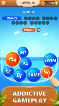 Word Bubble Puzzle - Word Game Screen Shot 1