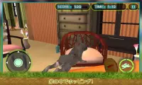 犬アタック3D Vsにペットのウサギ Screen Shot 3