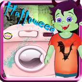 Wäsche Halloween-Spiele