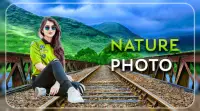 Nature Photo Frame natural Pho Screen Shot 0