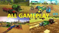 Zware landbouwsimulatortaak 3D Screen Shot 2