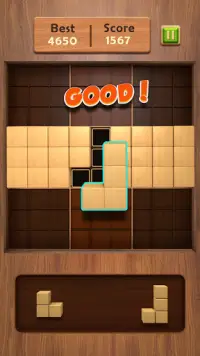 Block Puzzle 99: Draw Wood Cube Fit Space Clear Up Screen Shot 2