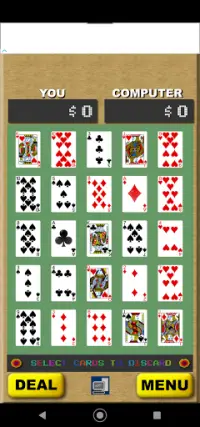 Card Match Multi Hand Video Poker Screen Shot 0