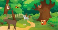 Leśna przygoda (gra edukacyjna dla dzieci) Screen Shot 4