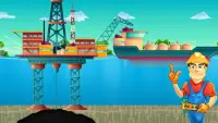 Oil Mining Factory: Petroleum Refinery Tycoon Sim Screen Shot 1