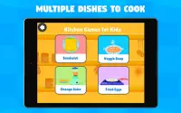 Kitchen Games - Fun Kids Cooking & Tasty Recipes Screen Shot 7