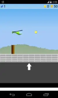 flying helicopter game Screen Shot 1