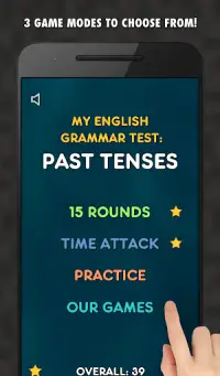 My English Grammar Test: Past Tenses (Free) Screen Shot 2