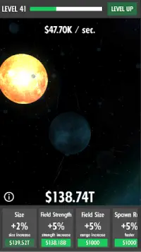 Idle Space Planet Screen Shot 6