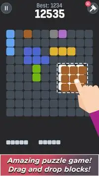 1010: Color Block Mania & 10x10 Puzzle Screen Shot 1