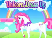 Unicorn Dress up - Girl Game Screen Shot 4