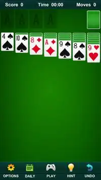 Solitaire Screen Shot 2