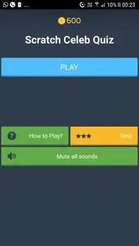 Scratch Game: Celeb quiz Screen Shot 0