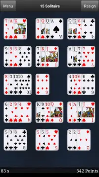 15 Solitaire Free Screen Shot 3