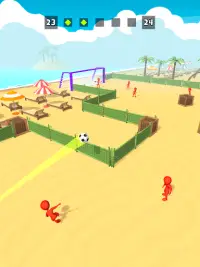 Crazy Kick! Fun Football game Screen Shot 6