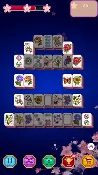 Mahjong Solitaire Flower Screen Shot 7