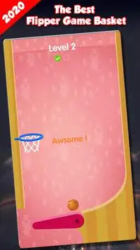 Flipper Slam dunk Basketball Pinball 2020 Screen Shot 2