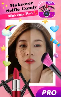 Makeover Selfie Candy Makeup Pro Screen Shot 0