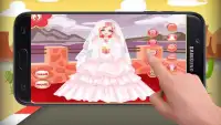 アラブの花嫁のドレスアップゲーム-ガールズゲーム Screen Shot 1