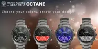 Octane Watch Face & Clock Widget Screen Shot 1