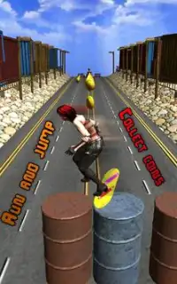 Street Skateboard Skater Bus Rush Screen Shot 8